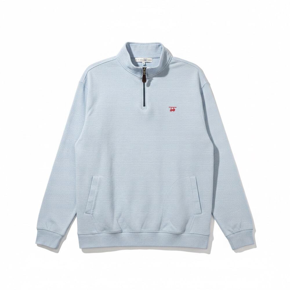 Bald Head Blues 1/4 Zip Stripe Pullover size XL